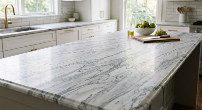 Marble Countertop Installation in Lake County, IL