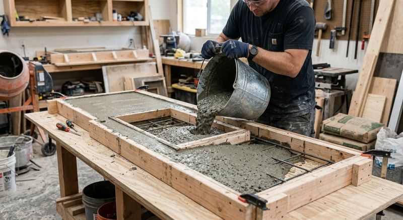 Cement Countertop Installation in Napa, CA