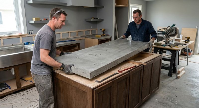 Concrete Countertop Service in Santa Rosa, CA