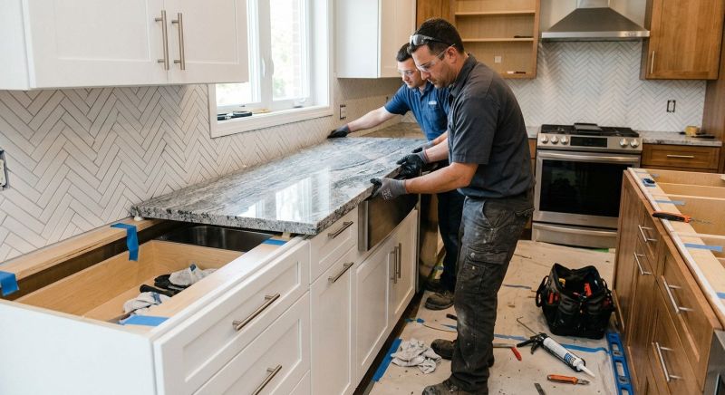 Countertop Renovation in Sonoma County, CA