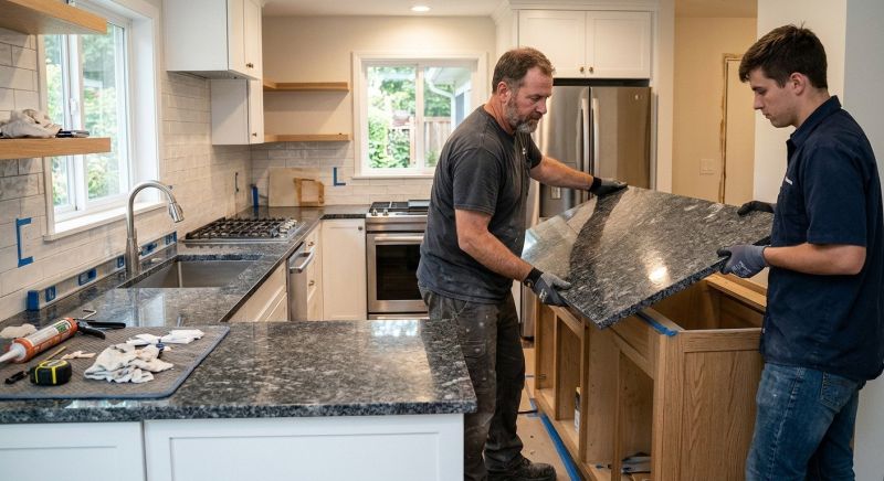 Custom Countertop Installation in Sonoma County, CA
