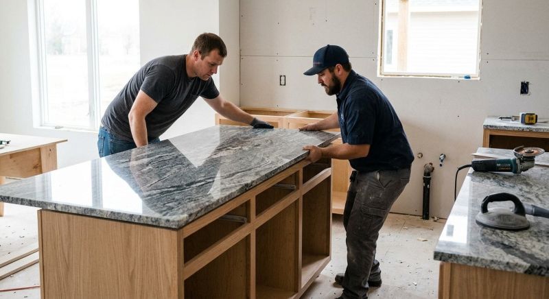 Custom Countertop Installation in Roseville, CA