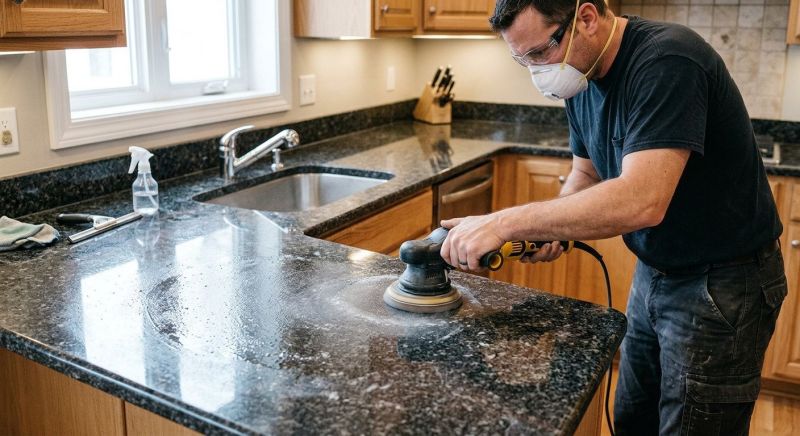 Granite Countertop Refinishing in Roseville, CA