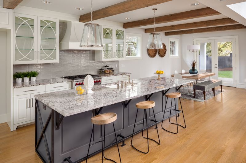 Granite Slab Installation in Sonoma County, CA
