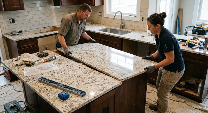Kitchen Countertop Installation in Lake County, IL