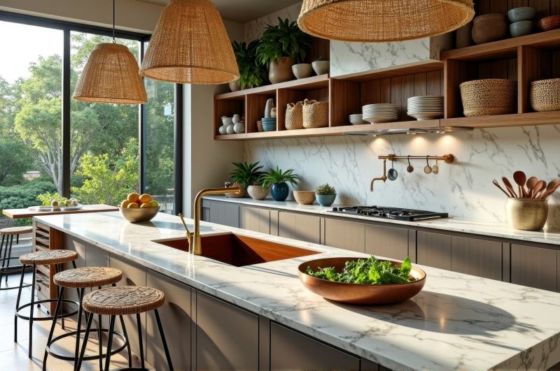 Marble Countertop Installation in Lake County, IL