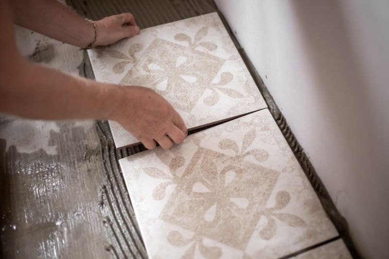 Mosaic Tile Floor Installation in Frederick, MD