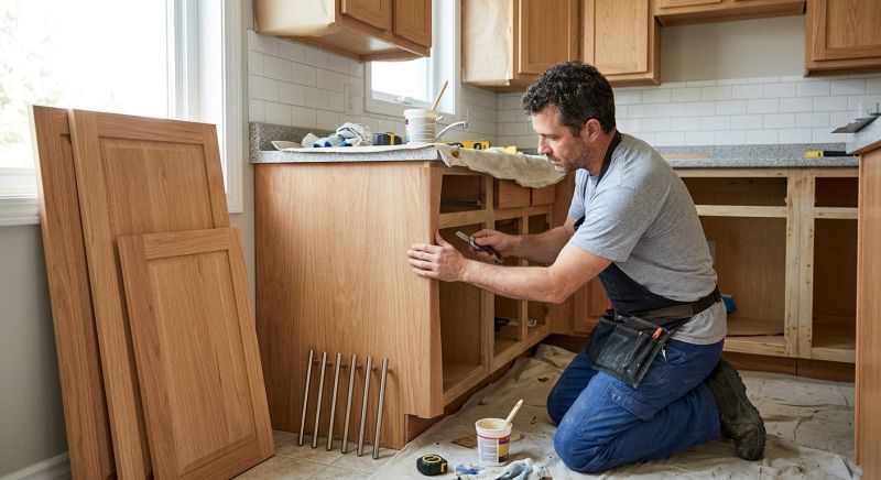 Oak Cabinet Remodeling in Indianapolis, IN