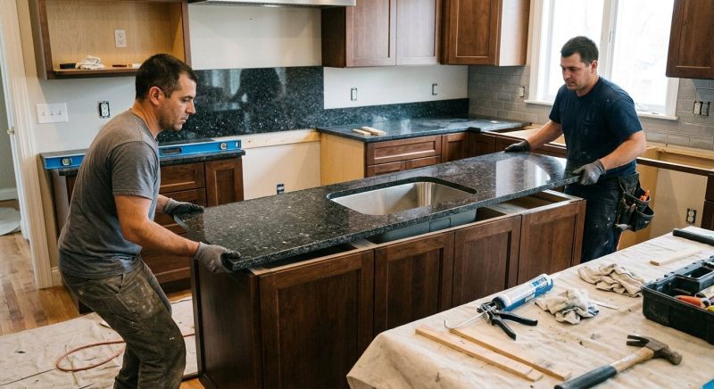 Quartz Countertop Installation in Lake County, IL