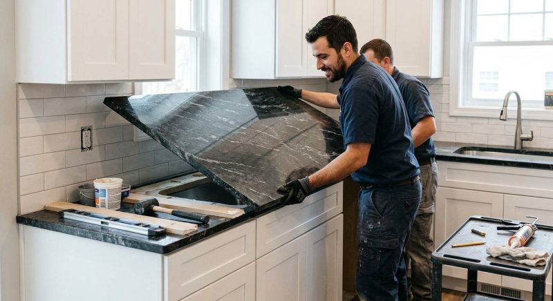 Quartz Countertop Installation in Lake County, IL