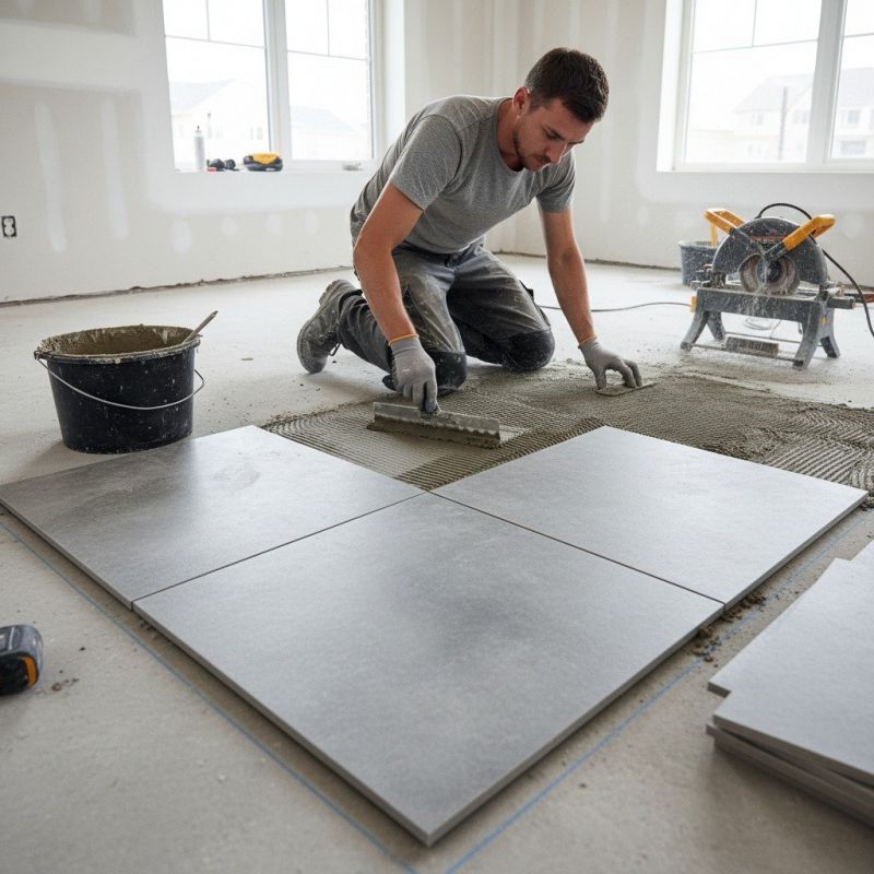 Restroom Floor Replacement in Baltimore, MD