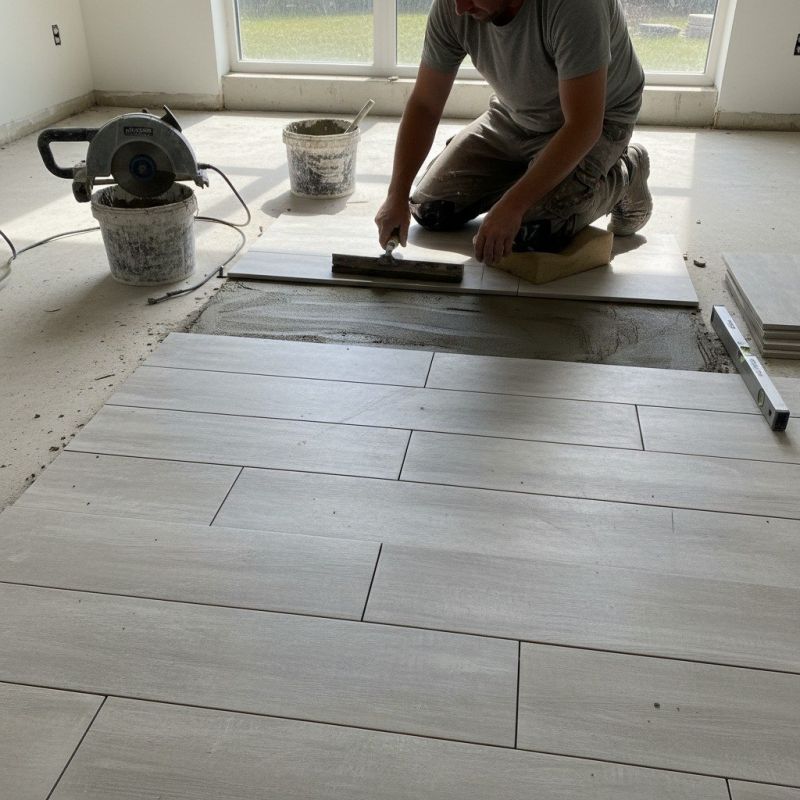 Travertine Floor Installation in Longmont, CO