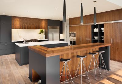 Wood Countertop Installation in Marin County, CA